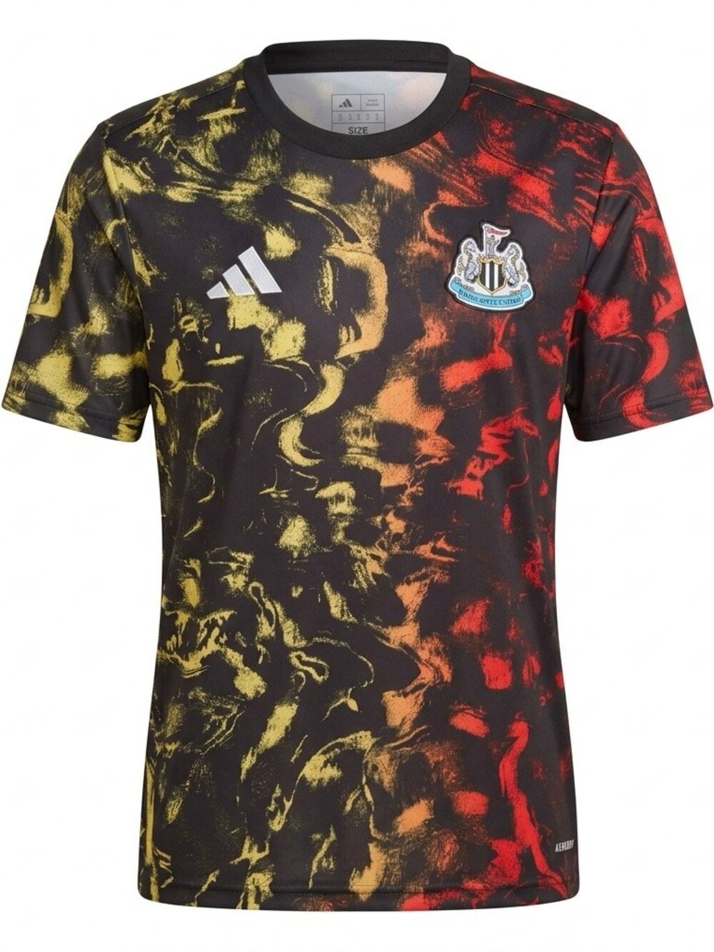 Adidas Newcastle United Prematch Jersey Black JN8179 Size L NWT